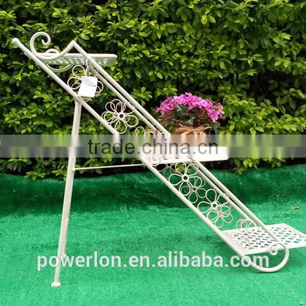 Anti-rust 3 Tier Metal Planter Stand Pots