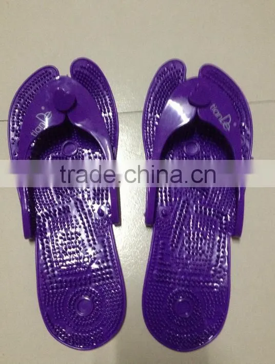 Foldable Nude Massage Slippers Traveling Slipper