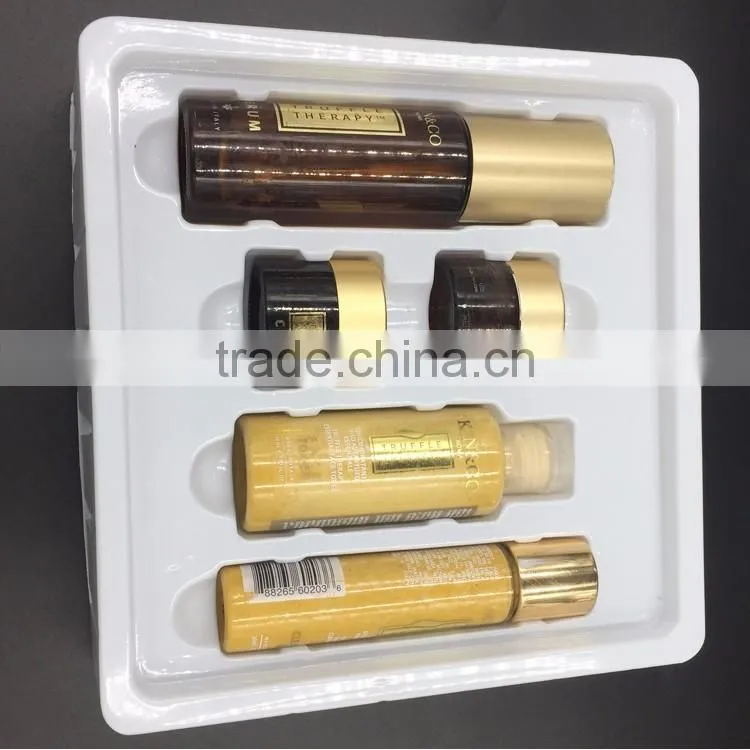 High quality custom disposable plastic blister cosmetic box packaging