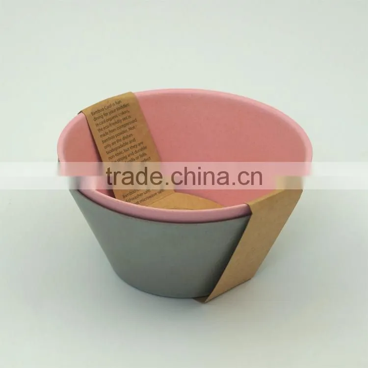 bamboo fiber biodegradable eco tableware