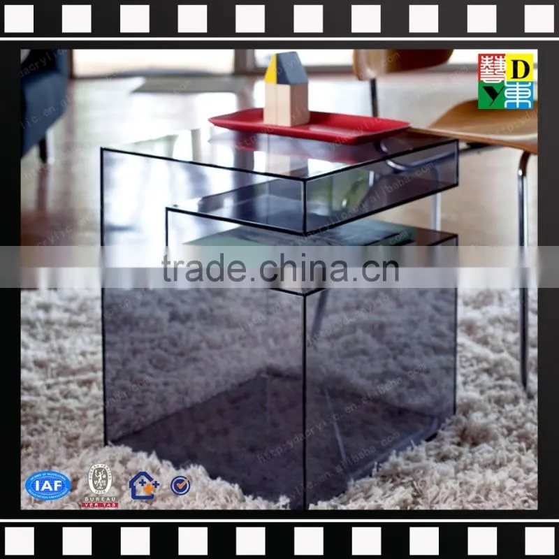 2016 comfort acrylic furniture sofa,brown fabric acrylic leg modern two seats sofa