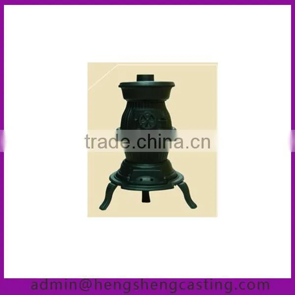 freestand wood burning Cast Iron Stove/indoor fireplace