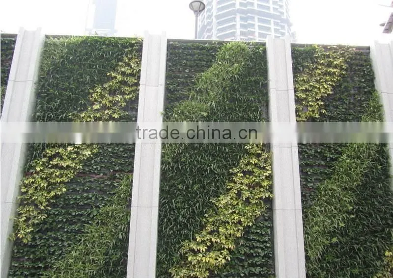 China wholesale top quality artificial plant wall fake hanging plant wall evergreen indoor artificial decorative plant wall