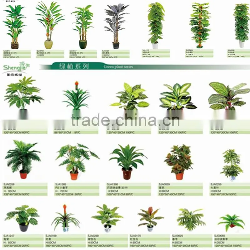 Indoor mini-artificial plants hotsale bonsai plants Ornamental Green Plants