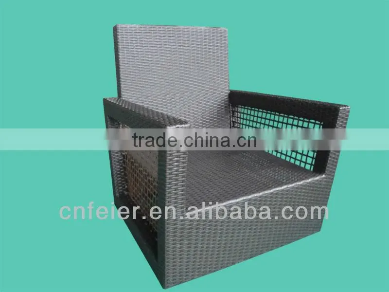 A6009SF Outdoor Rattan Curved Sofas Outdoor Garden Rattan Sofa Set