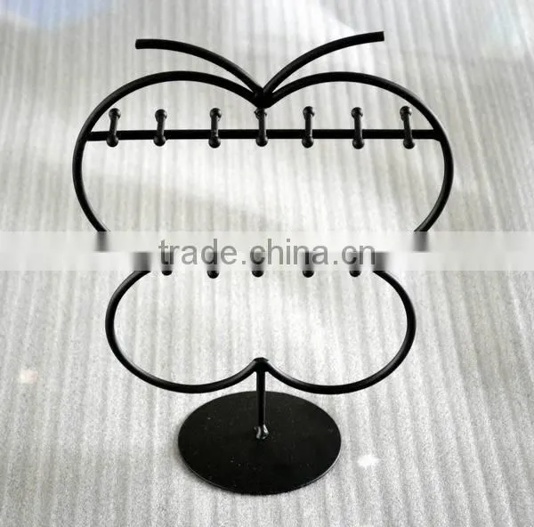 Metal jewelry display rack