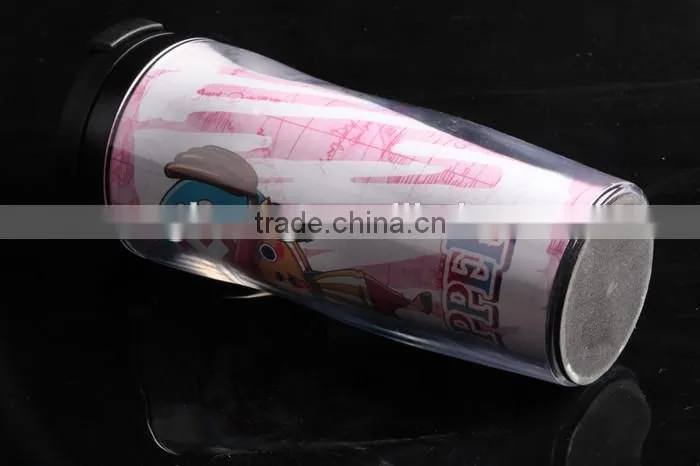 350ml double Wall Plastic Insulated Travel Mug