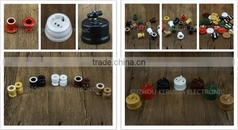 CE approved! screw locking lamp holder /light socket/porcelain bulb holder