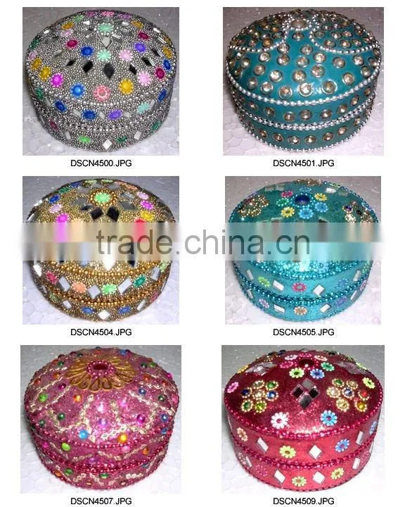 Fashion gift metal jewelry box