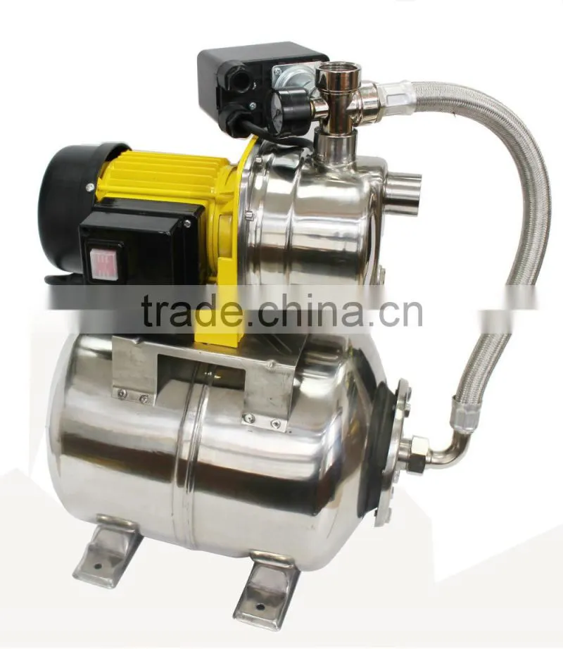 1000w automatic pressure booster water pump with tank