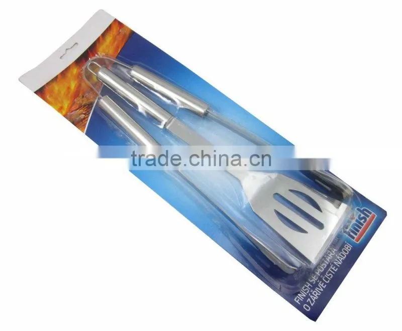 2PCS BBQ Set Stainless Steel BBQ Tool Set