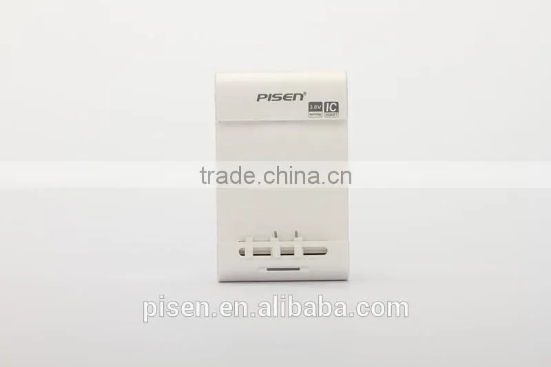 Pisen Stretchable 3.8V Foldable EU Plug Smart Automatically Identification Charger for Mobile Phone Mobile Phone Battery