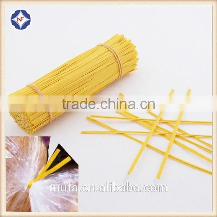 colorful bread bag plastic pvc twist tie