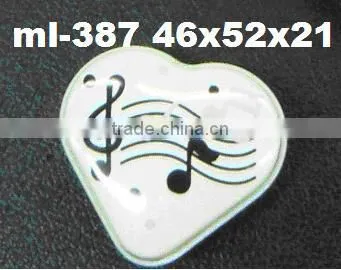 heart shape metal tins small lip balm tin small storage box cute tins