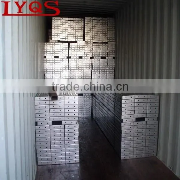 Steel scaffolding walkboard/steel deck/planks for construction