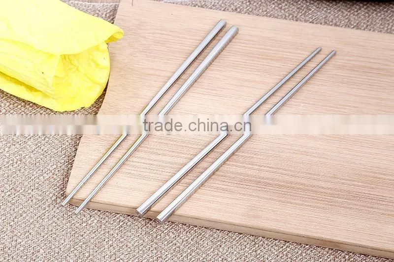 Chinese Stylish Stainless Steel Natural Chopsticks