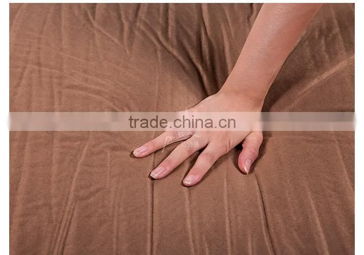 Faux Suede Sith PVC Automatically Inflating Sleeping Pad Connectable Camping Mat 2.55KG