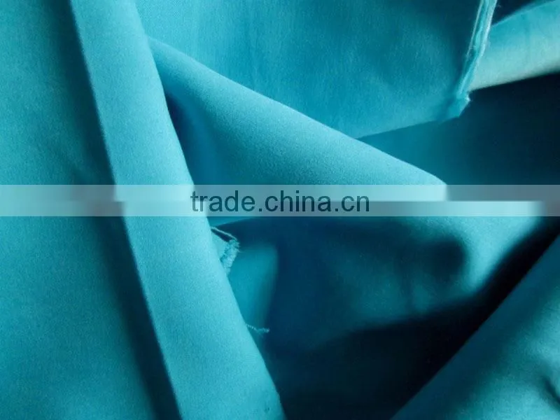 Microfiber fabric 75D*150D/144F peach skin fabric for short and jacket