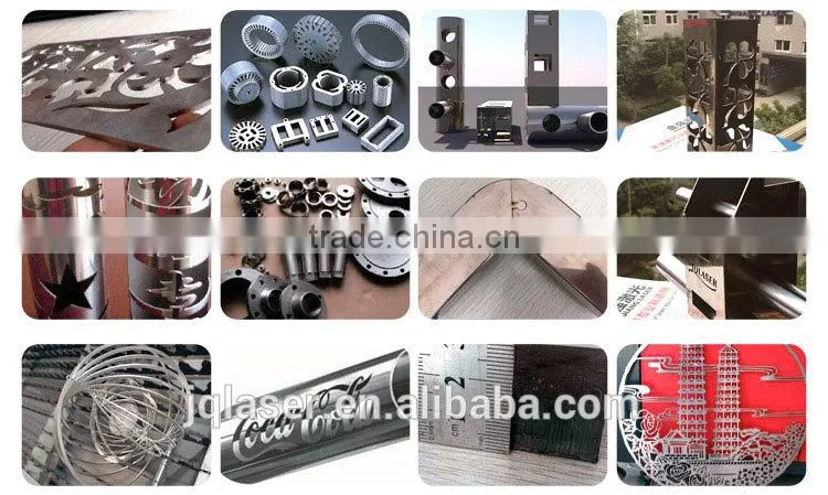 China JQ metal pipe and sheet combined fiber laser cutting machine