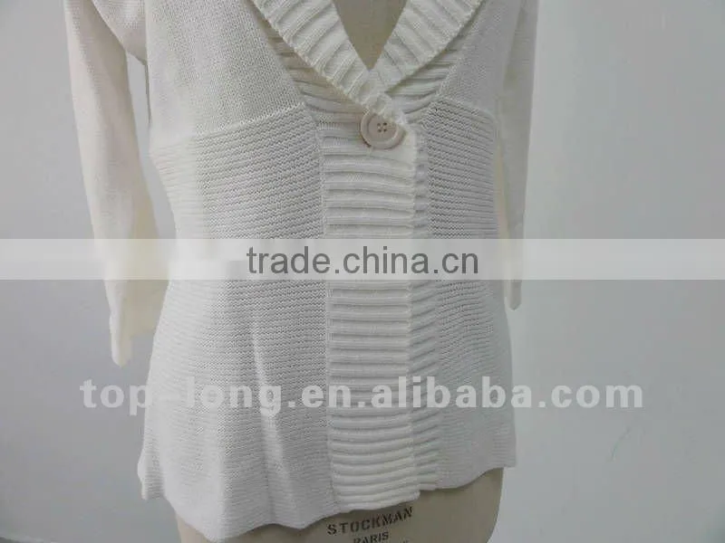 Fashion 100% cotton dress sweater designs for women