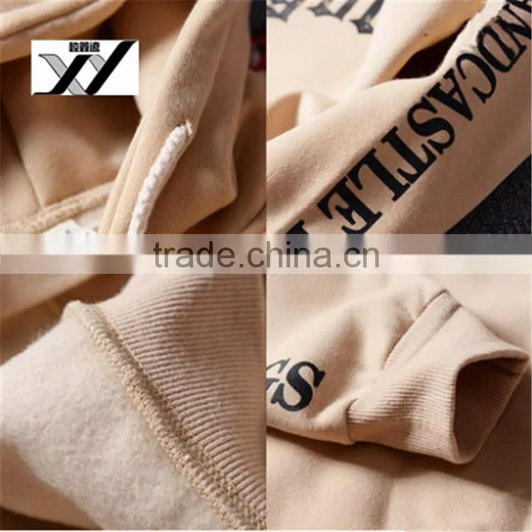Hip hop hoodies fleece men and women street wear warm sleeve hoodie