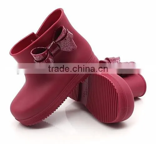 Girl's rain boots, big bow rain boots, girl rain boots