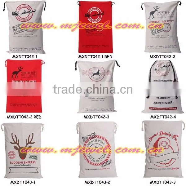 Wholesale personalized Christmas santa sack