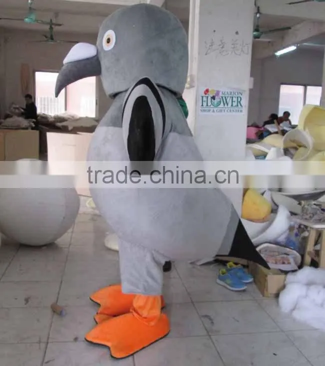 hot sale good quality adult pigeon mascot pigeon mascot costume