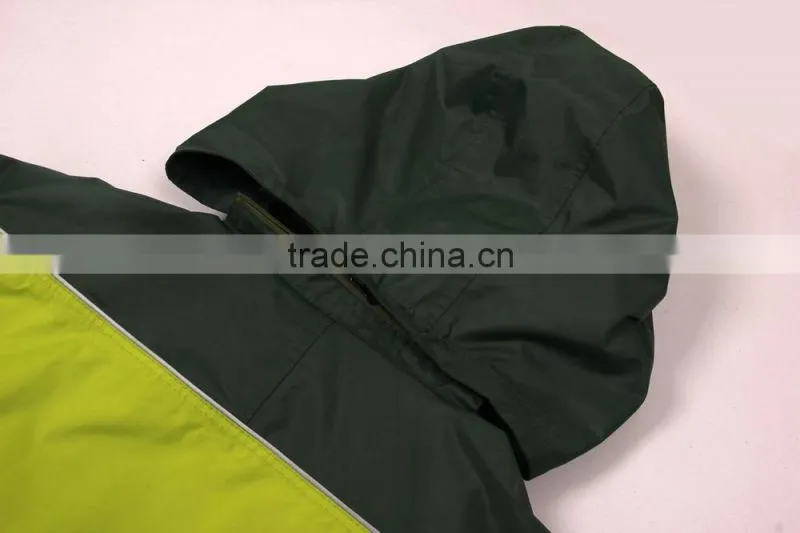 PVC/Polyester industry rainsuit