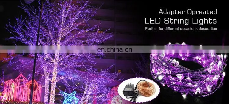 Wedding Decor White 33ft 10M Fancy String Lights For Decoration