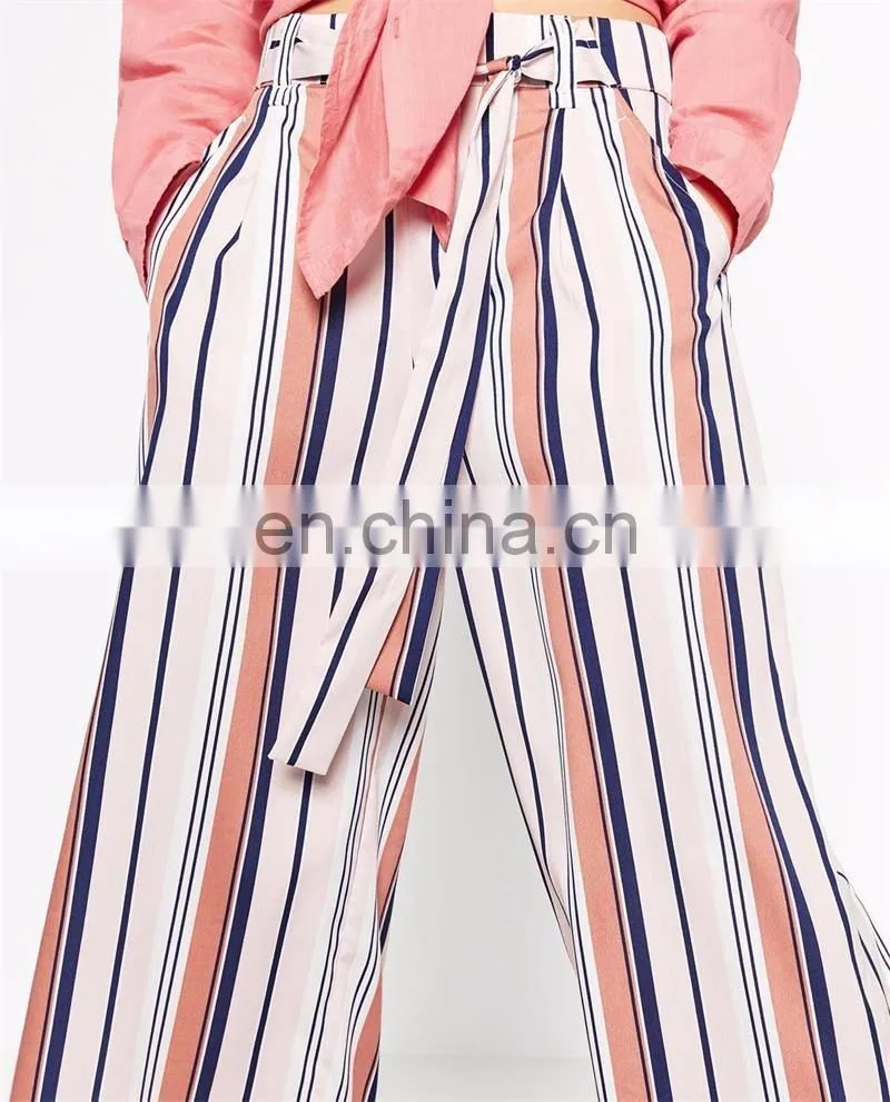 New arrivel lady stripe harem pants