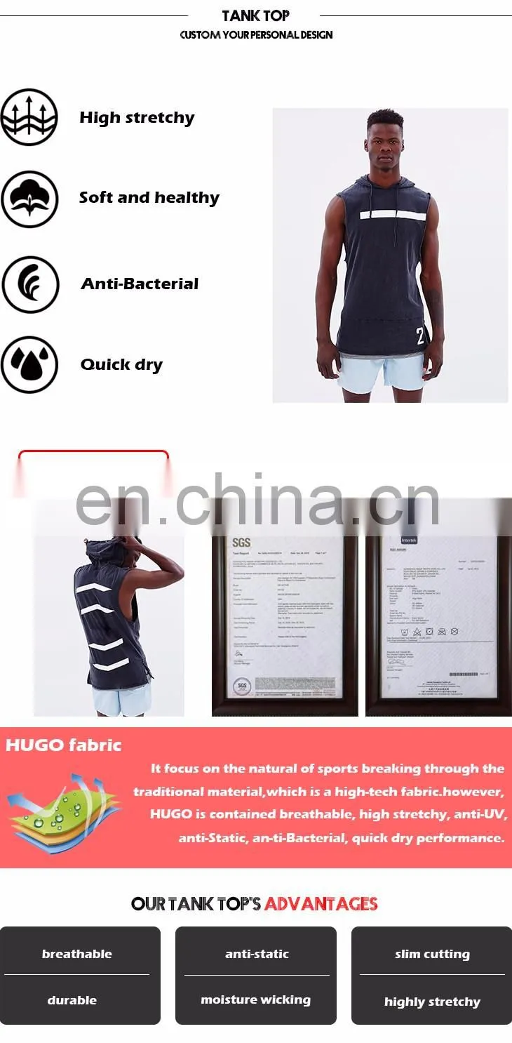 dropped armhole sleeveless longline compression burnout dri fit fitness cotton bodybuilding sublimation mens tank top