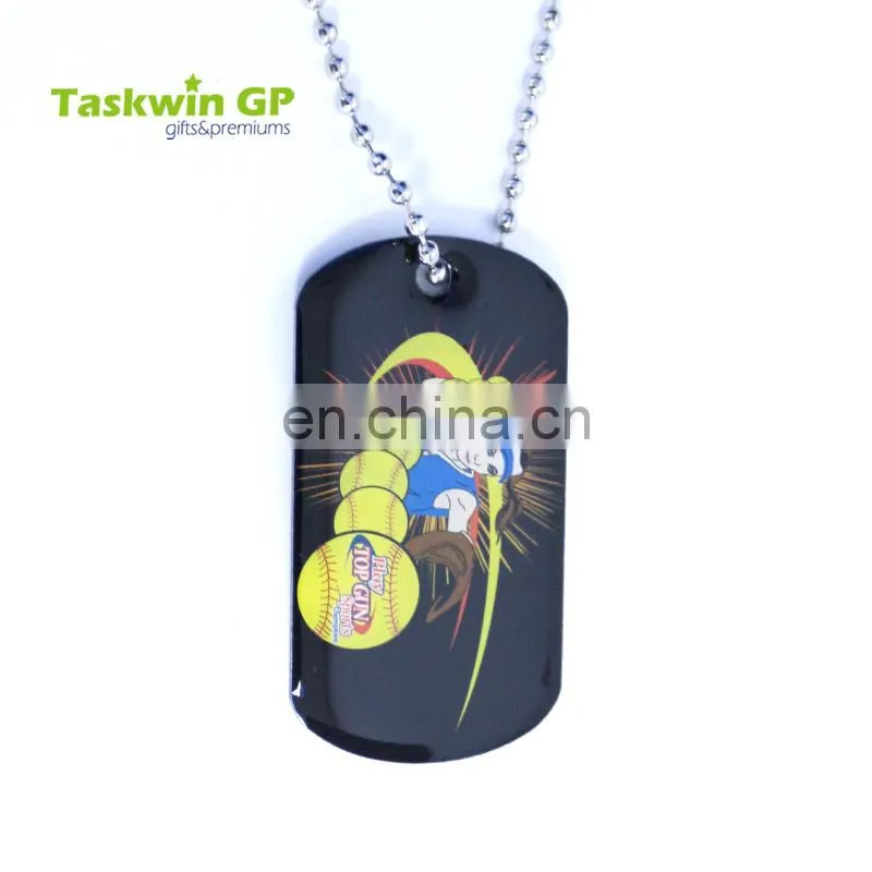 Hot sale design custom metal dog tag, Cheap dog tag with neck chain