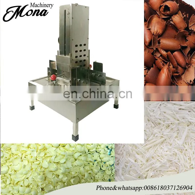 Electric Chocolate Forming Cutting Machine / Chocolate Making Shaving Machine / Chocolate Cutter