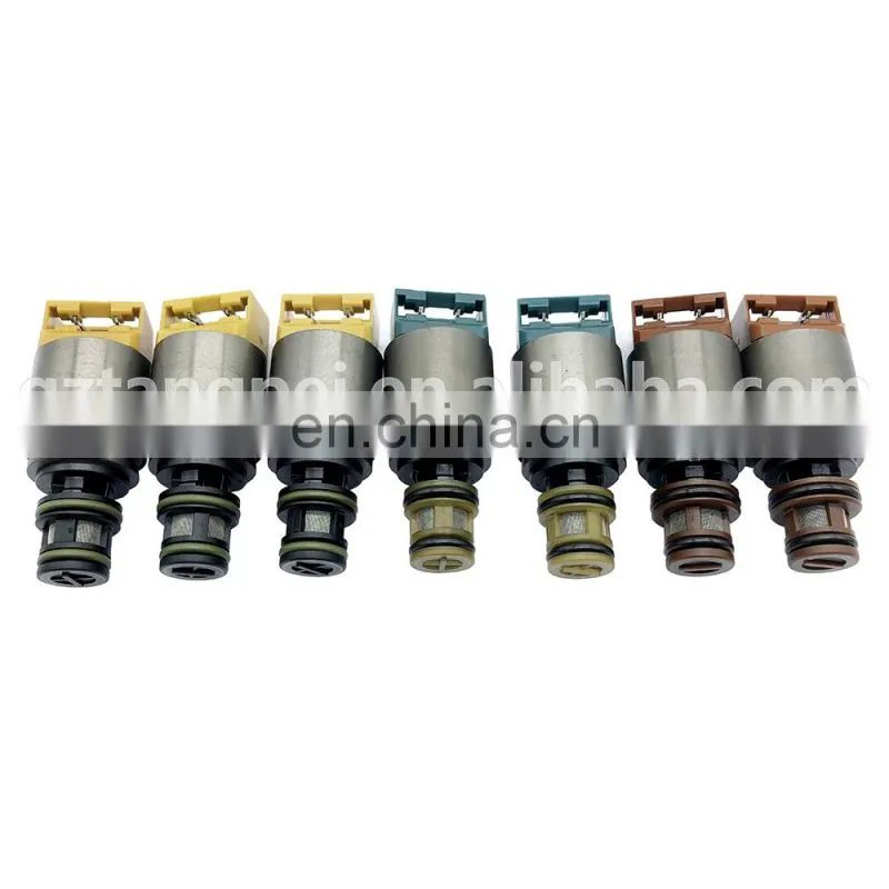 7 Pieces For 1 Set Auto Transmission Shift Solenoid Kit OEM 6HP21