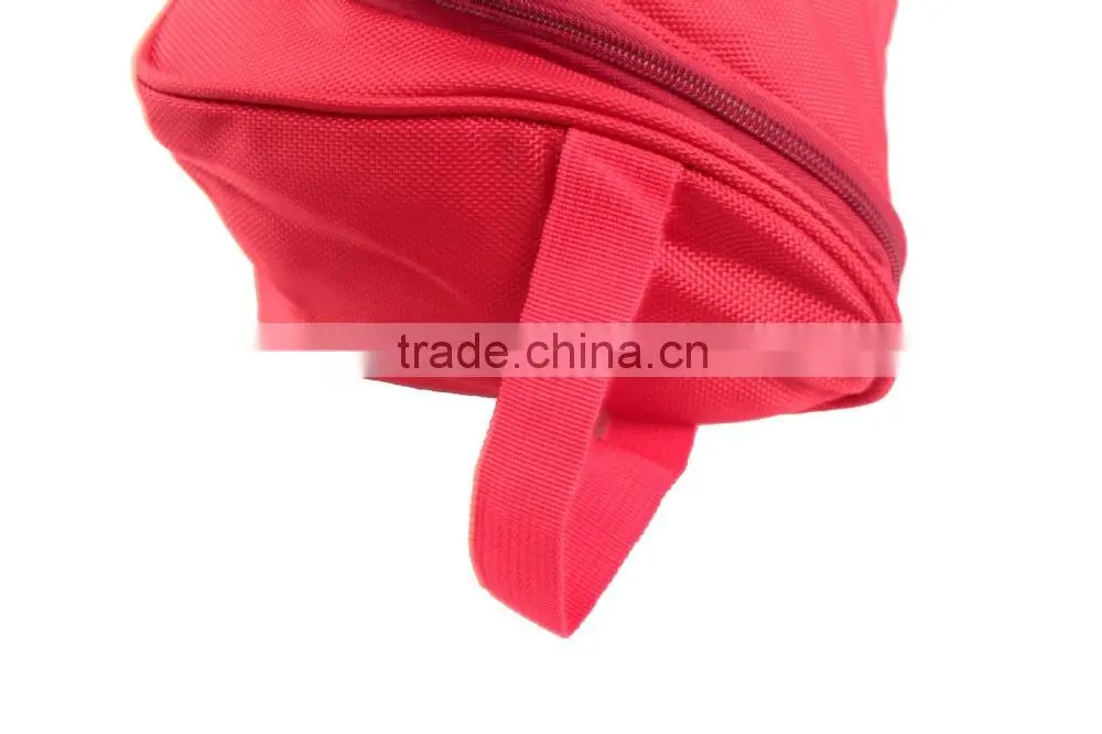 foldable polyester custom hanging toiletry washing bag