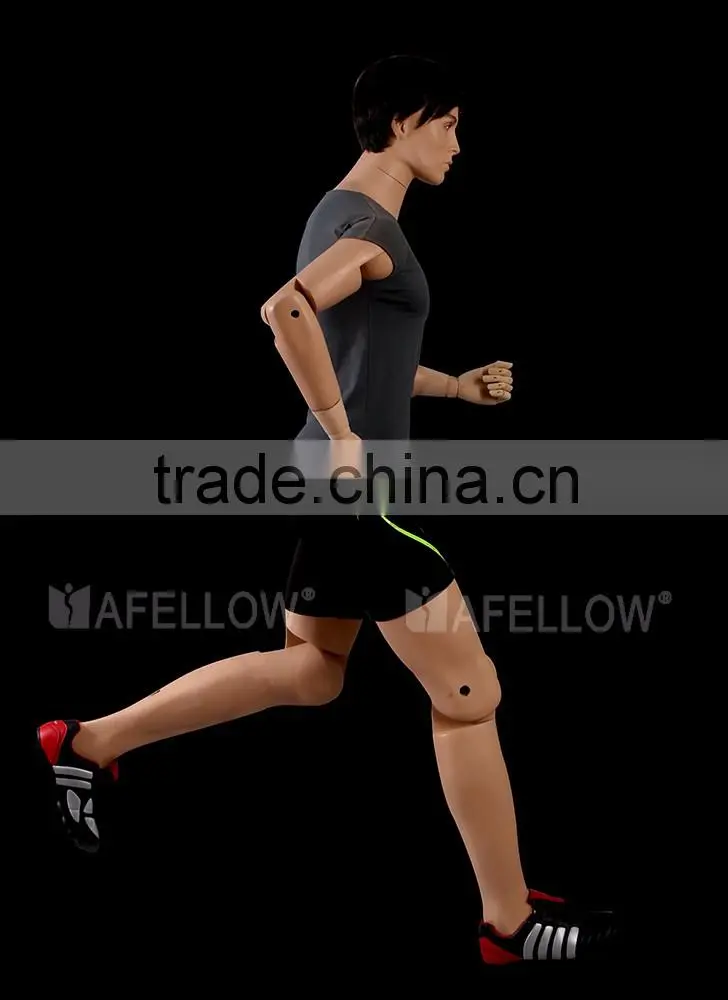 Fiberglass Adults Model Movable Adjustable Men Mannequins MZ-HM01