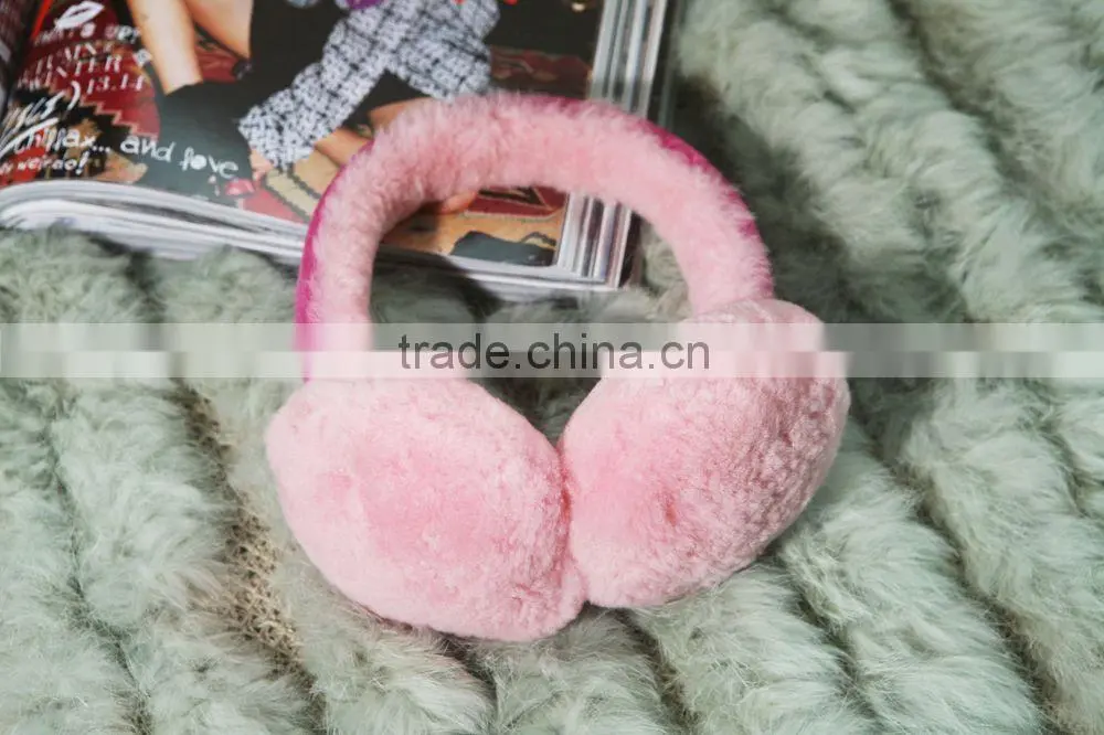 sheep wool earmuffs made in china