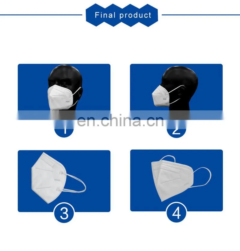 High Speed Surgical Butterfly Fold Flat Mask Machine for for Labour Protection Appliance