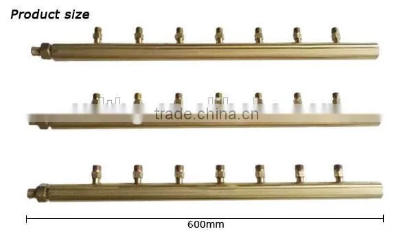 7 Outlet Multi-Head Flame Cutting Machine Parts Separete Gas