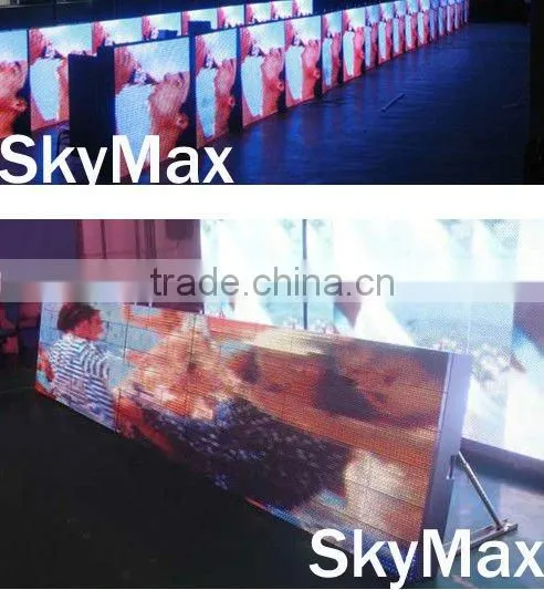 Czech project outdoor sport perimeter led screen