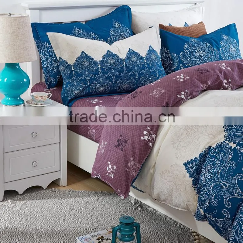 100% cotton dubai high quality home textile fabric indian cotton bedspread cotton duvet for king size bed