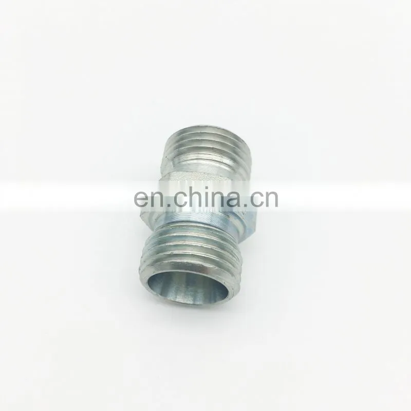 1/2 3/8 1/4 Carbon steel jic npt adapter hose fitting straight hydraulic hose connector