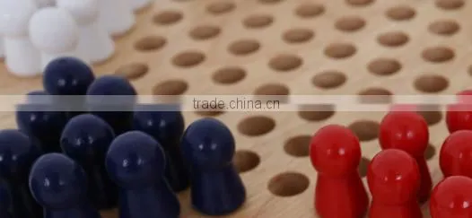 2015 hot promotional items wooden musical instruments play chess game now wooden hexagon draughts Children's early education toy