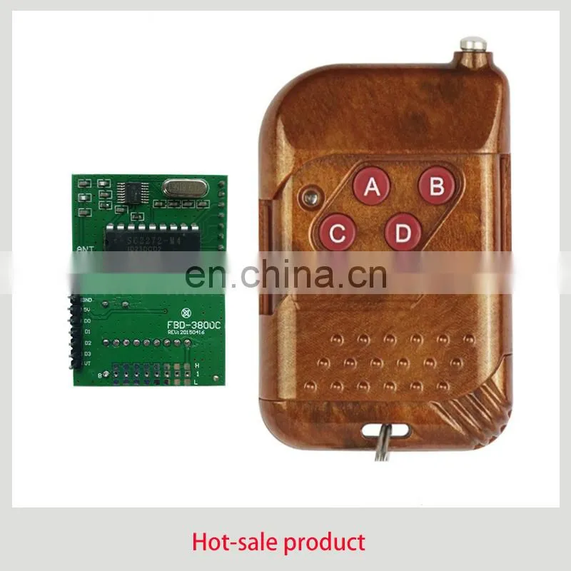 FBD-3800 Rf 4 channel remote control module 433mhz rf module