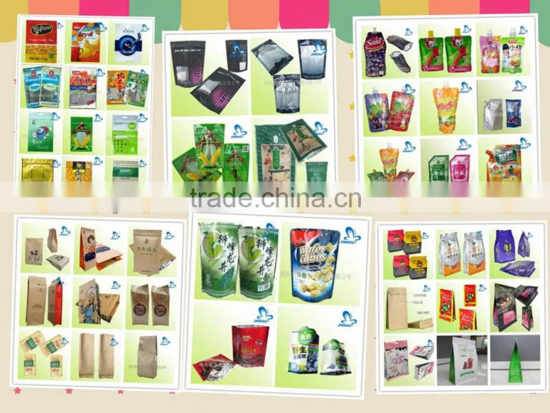 Flat bottom side gusset zip lock bag