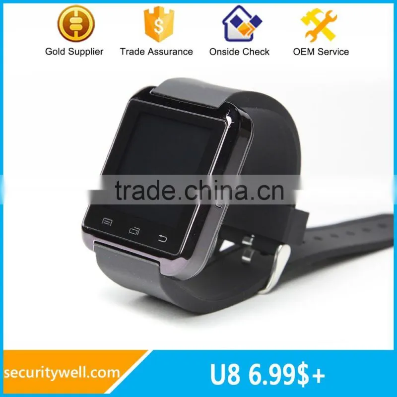 Factory direct sale to Ukraine Russian U8 Smart watch