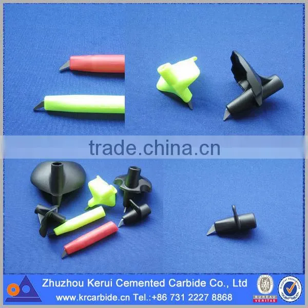 cemented carbide ski pole tips