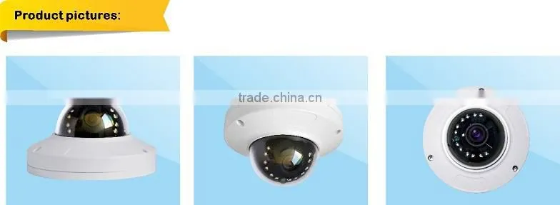 1/3"SONY CMOS 1.3Megapixel 360 degress 3.6mm fixed lens 960P TVI Dome camera 20 Meter IR Dome TVI mini Camera