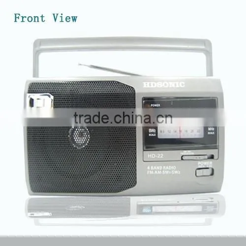 Whosale Potable Am Fm Sm 4 Band Radio